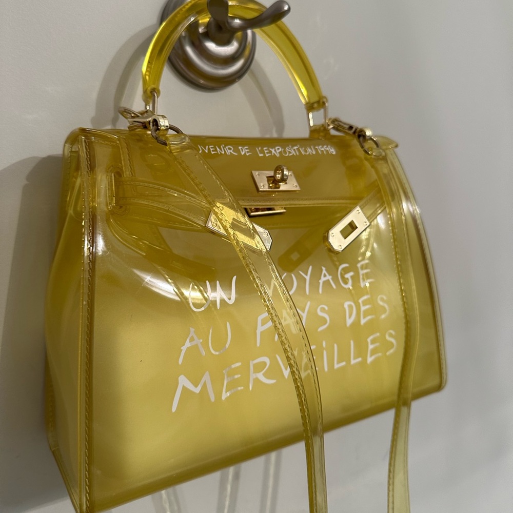 Pvc gel stadium bag
